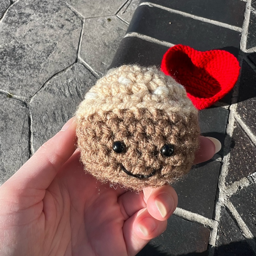 Hand Crocheted Valentines Heart Box of Chocolates - Picture 12 of 17